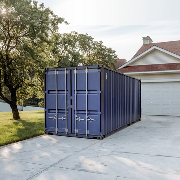 residential storage containers come in various sizes to suit your storage needs