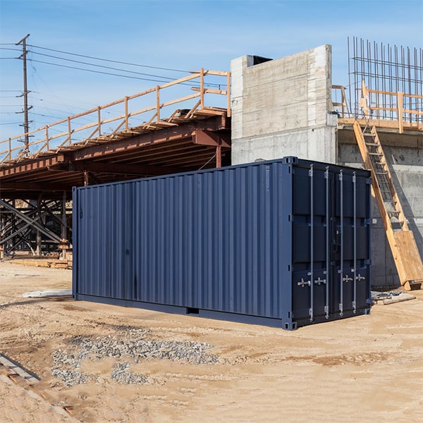 we offer insulated construction site storage containers for temperature-sensitive items
